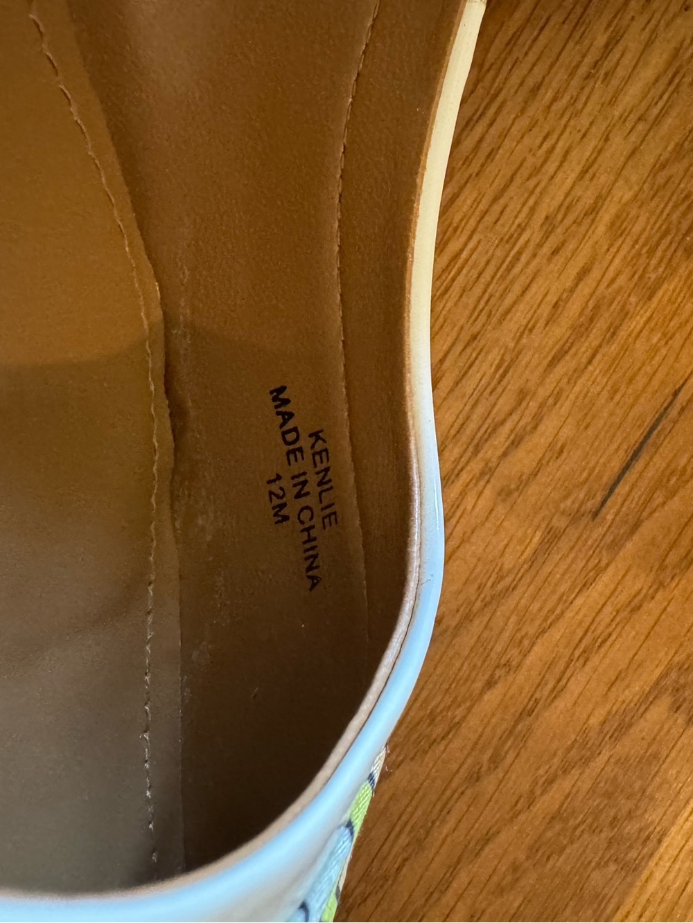J. Renee Multicolor Geometric Pointed Slingback Heels - size 12 - Picture 8 of 8